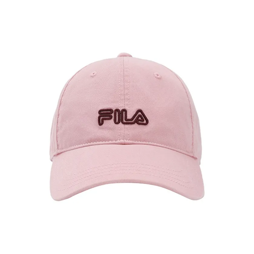 FILA Lifestyle Cotton Baseball Caps Women's Xiangfei Pink