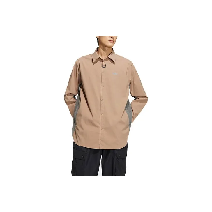 Adidas Коричневые Мужские Рубашки