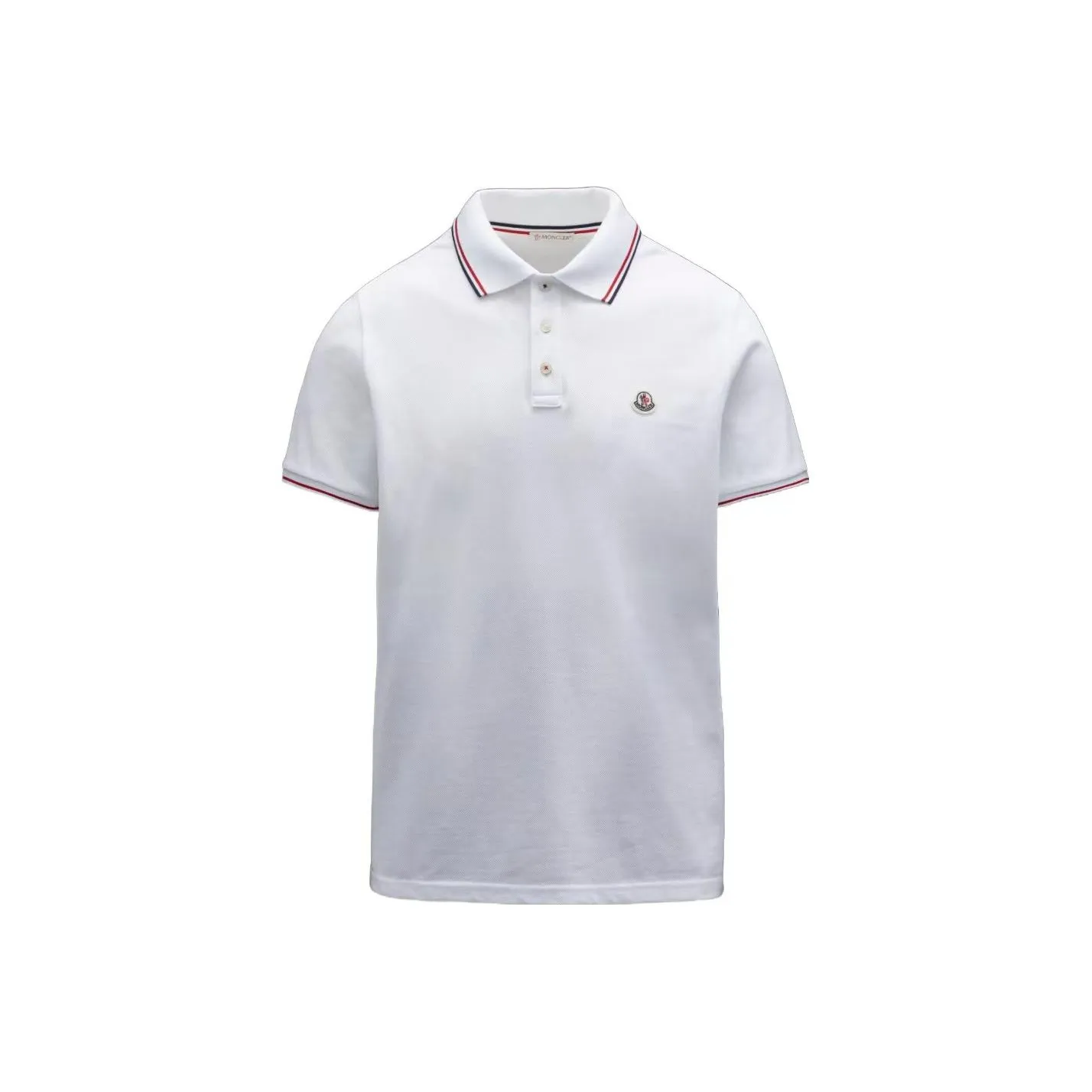 Moncler Polo Shirts Men White