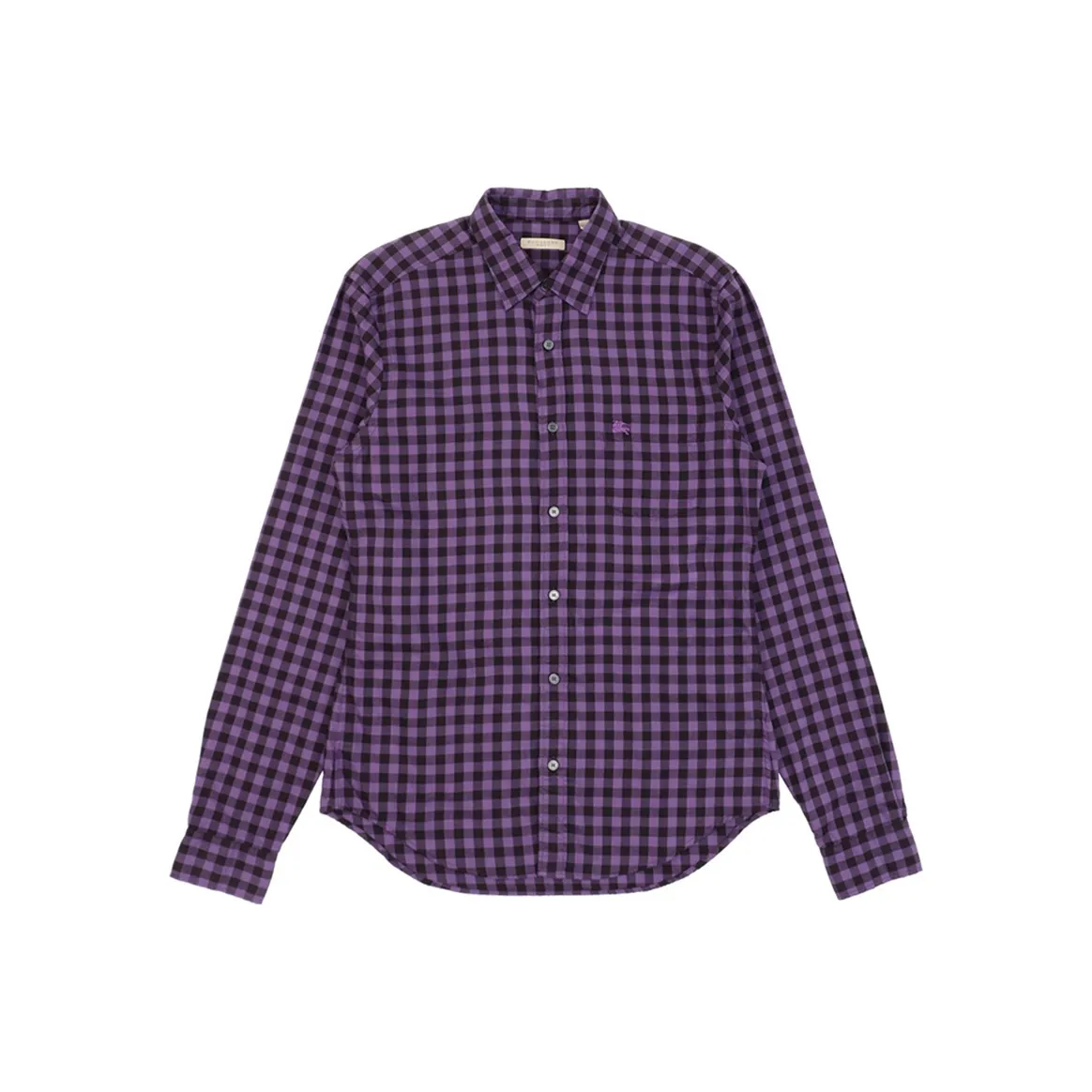 Burberry Shirts Men Purple