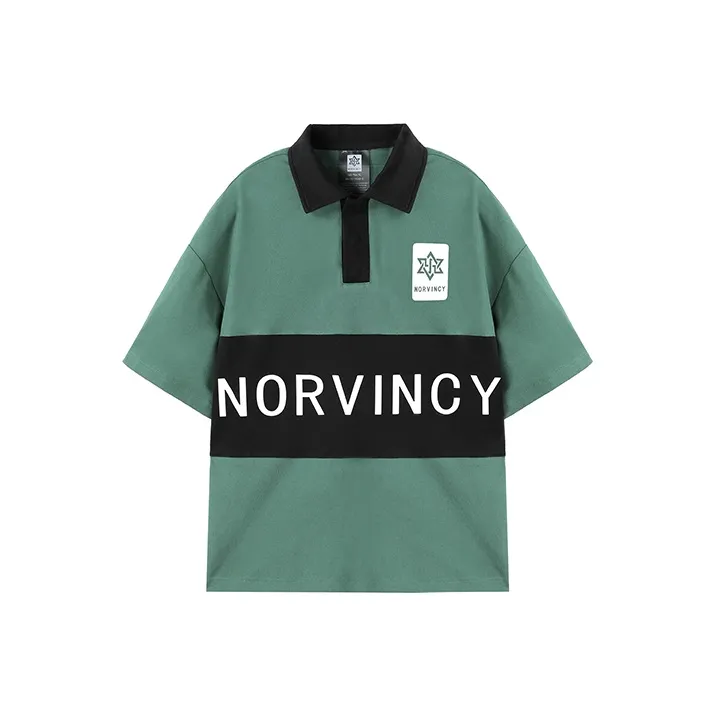 NORVINCY 100% Cotton Breathable Moisture Wicking 100% Cotton Half Sleeve Polo Shirt Unisex