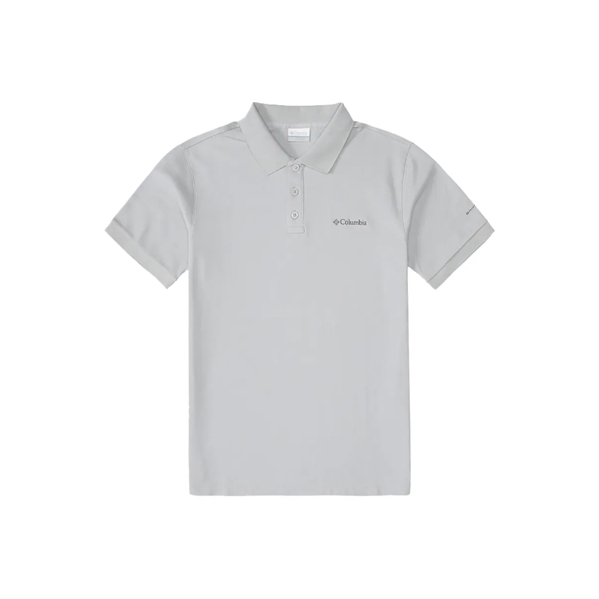 Columbia Polo Shirt Men's Light Gray