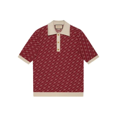 Gucci Красный Мужское Поло