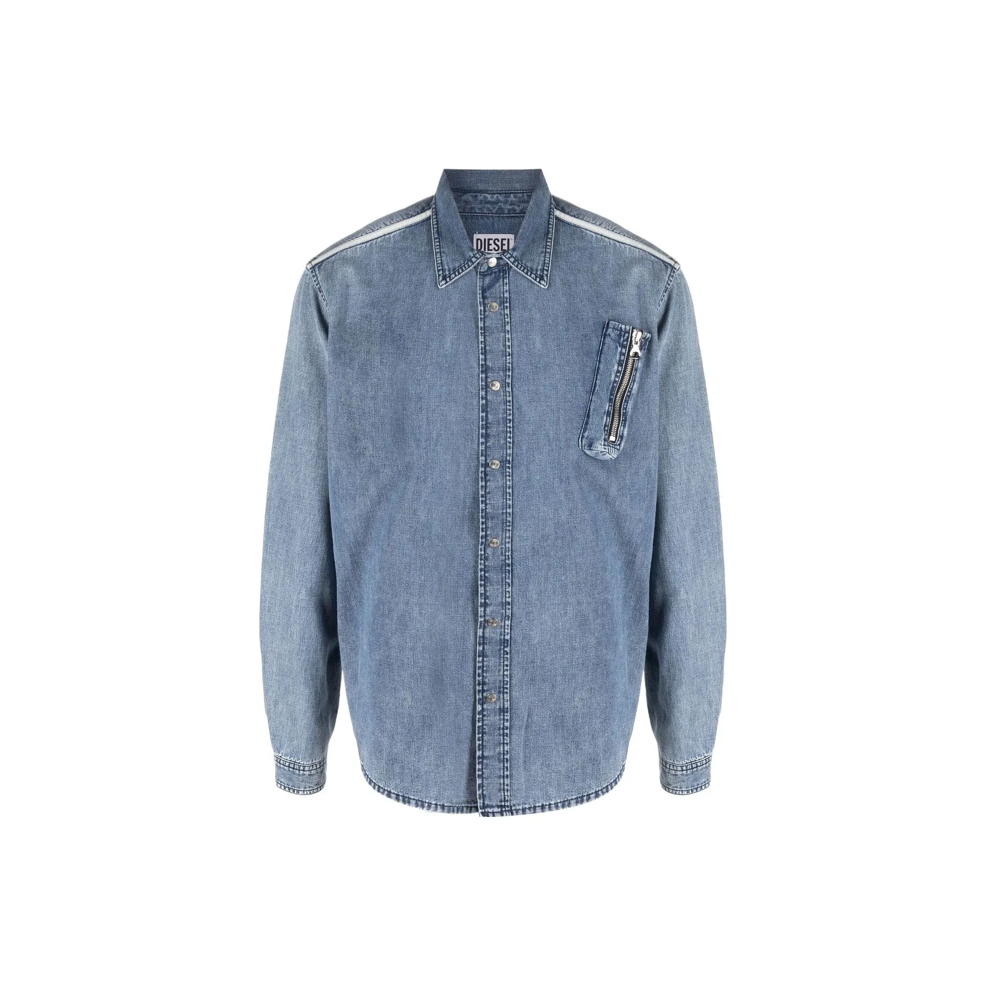 DIESEL SS22 Shirt Men's Light Blue