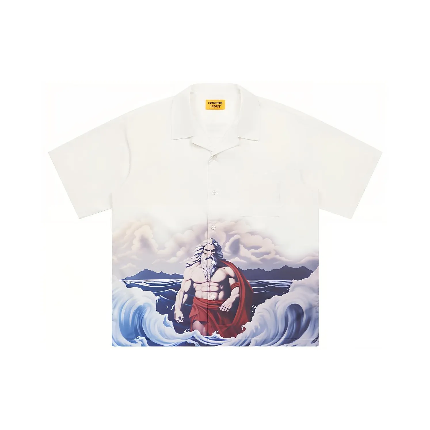 EMPTY REFERENCE x REVERSE IRONY Рубашка Унисекс Белый