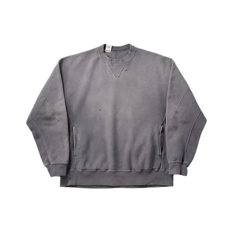 N.hoolywood X Champion N.HOOLYWOOD X New Manual Co brand Sweatshirts Unisex Gray