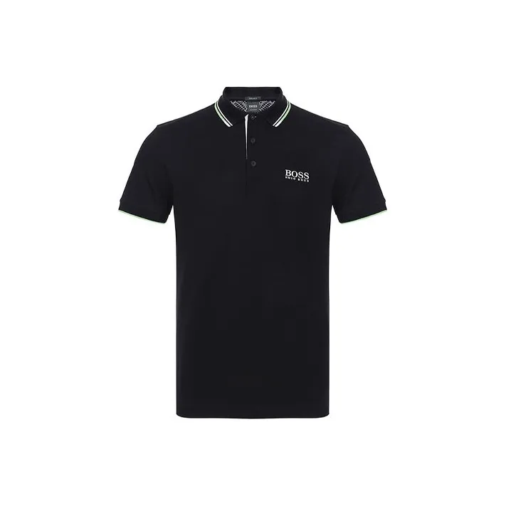 HUGO BOSS Polo Shirts Men's Black