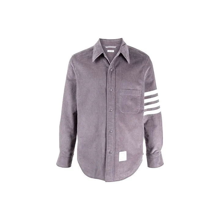 THOM BROWNE Shirts Men's Dark Gray
