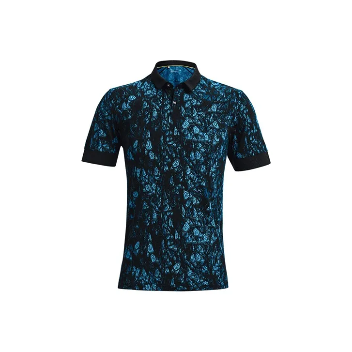 Under Armour CURRY Collection Polo Shirts Men's Blue