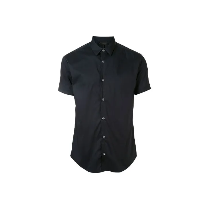 EMPORIO ARMANI Рубашка Мужская Морской Синий