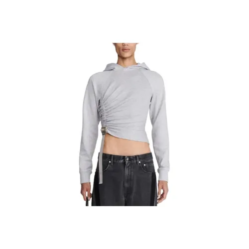 DION LEE GREY MARLE/Грязевой серый Унисекс Свитшоты