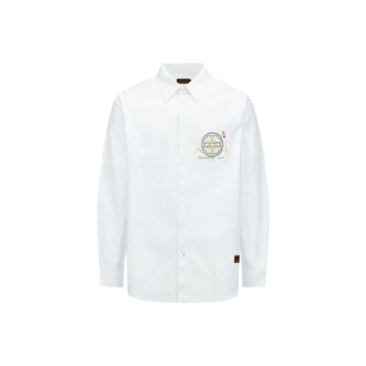 EVISU Белые Мужские Рубашки