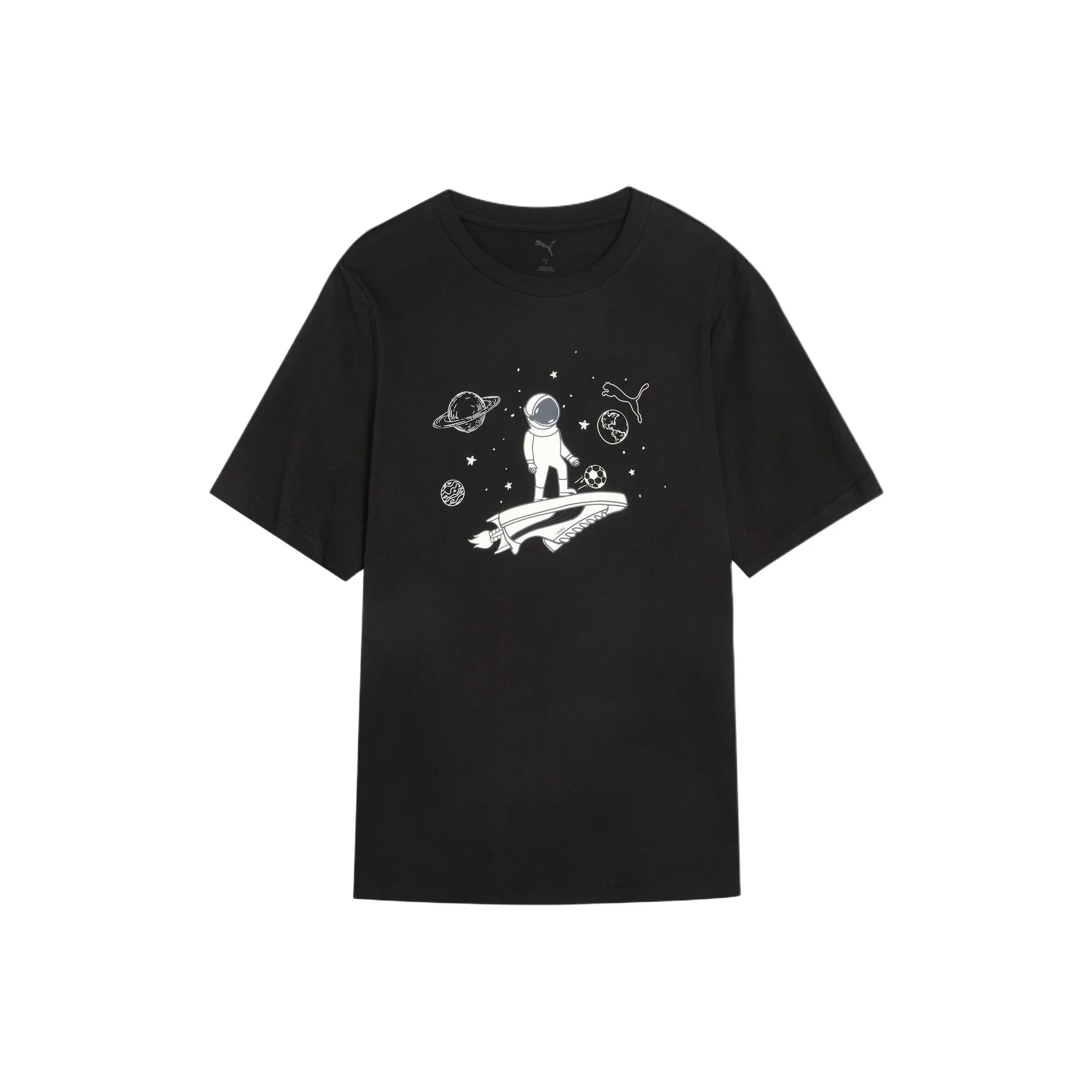 PUMA GRAPHICS Basic SS25 T-Shirt Мужской Черный 01