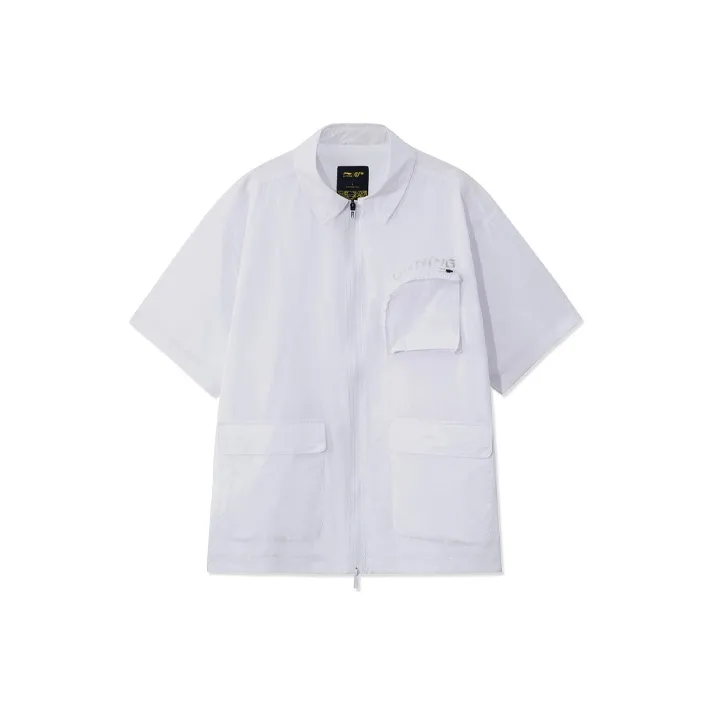 LiNing x Chinatown Market Sports Fashion Collection Shirt Men's Standard White