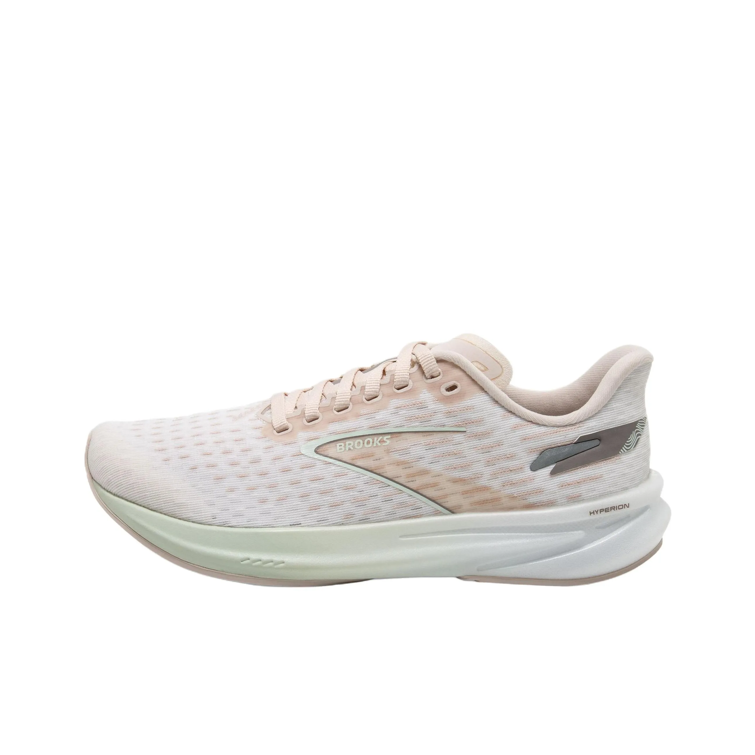 Brooks Hyperion Anti Slip Wear Resistant Low Top Training Running Shoes Women's Gray
