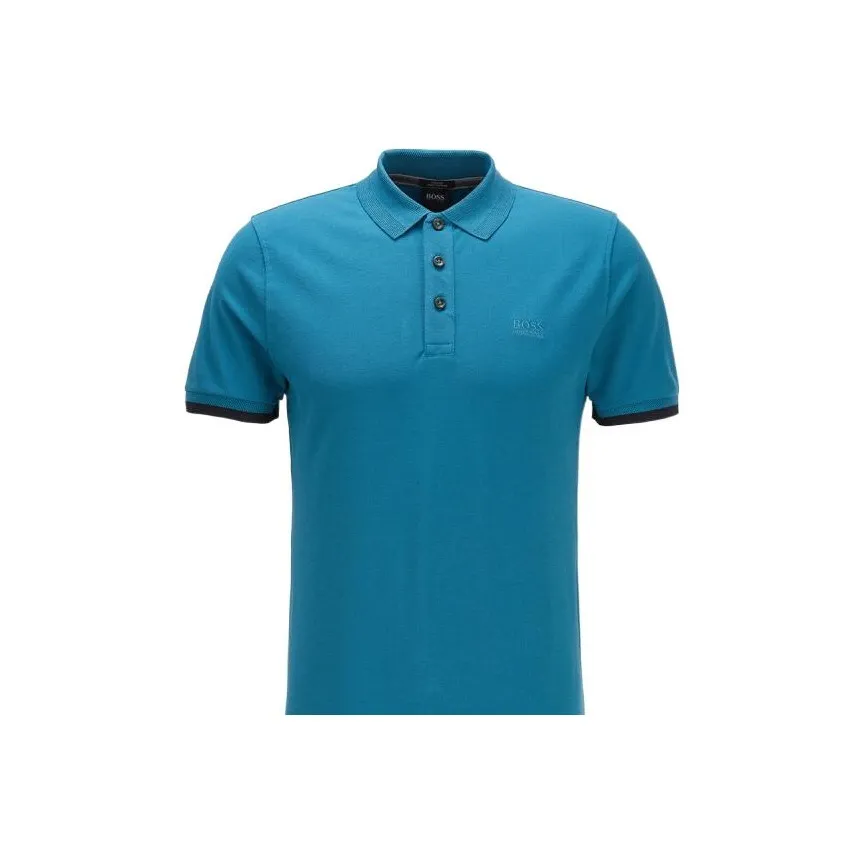 Hugo Boss Бирюзовая Мужская Поло