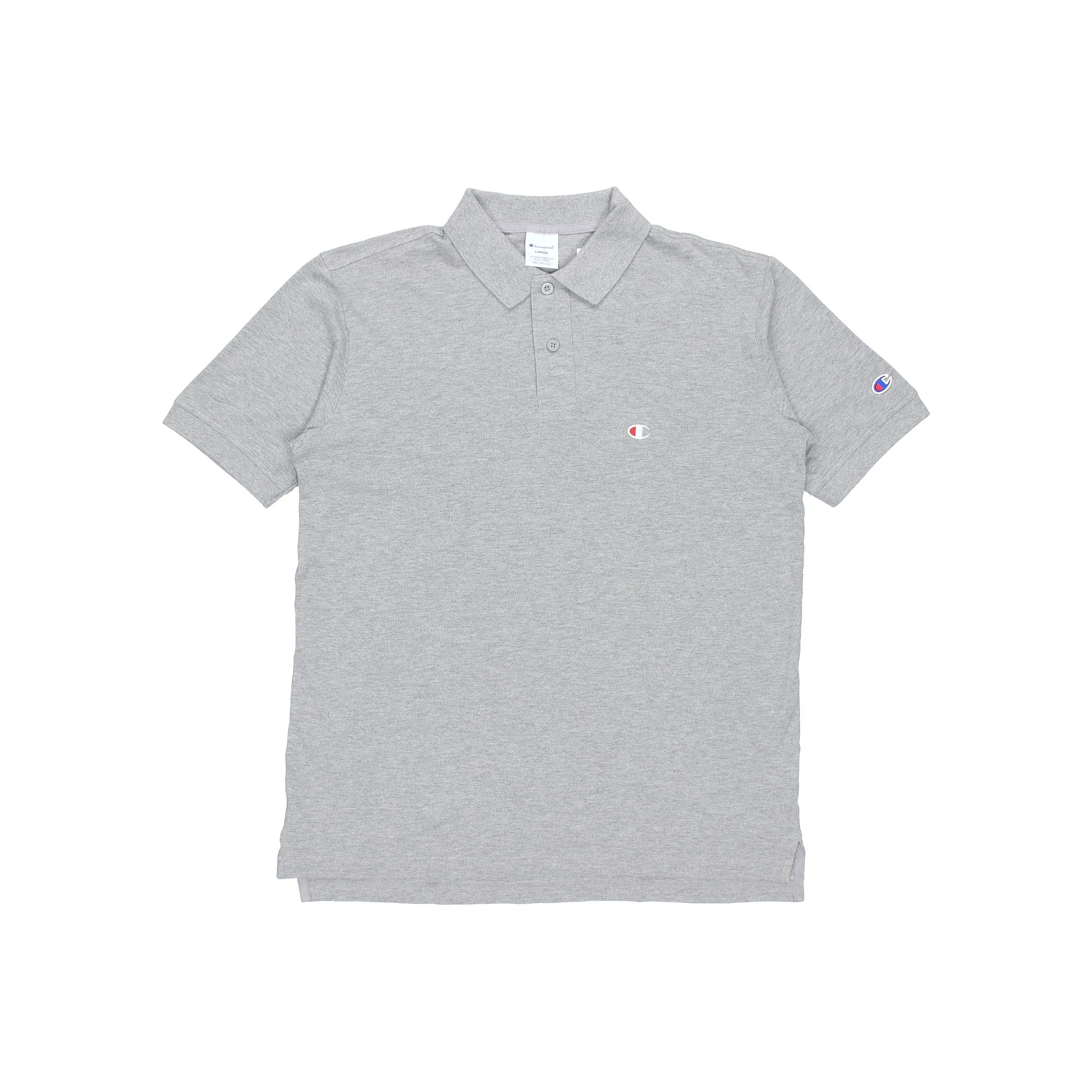 Champion Поло Японская версия Унисекс Легкий Серый