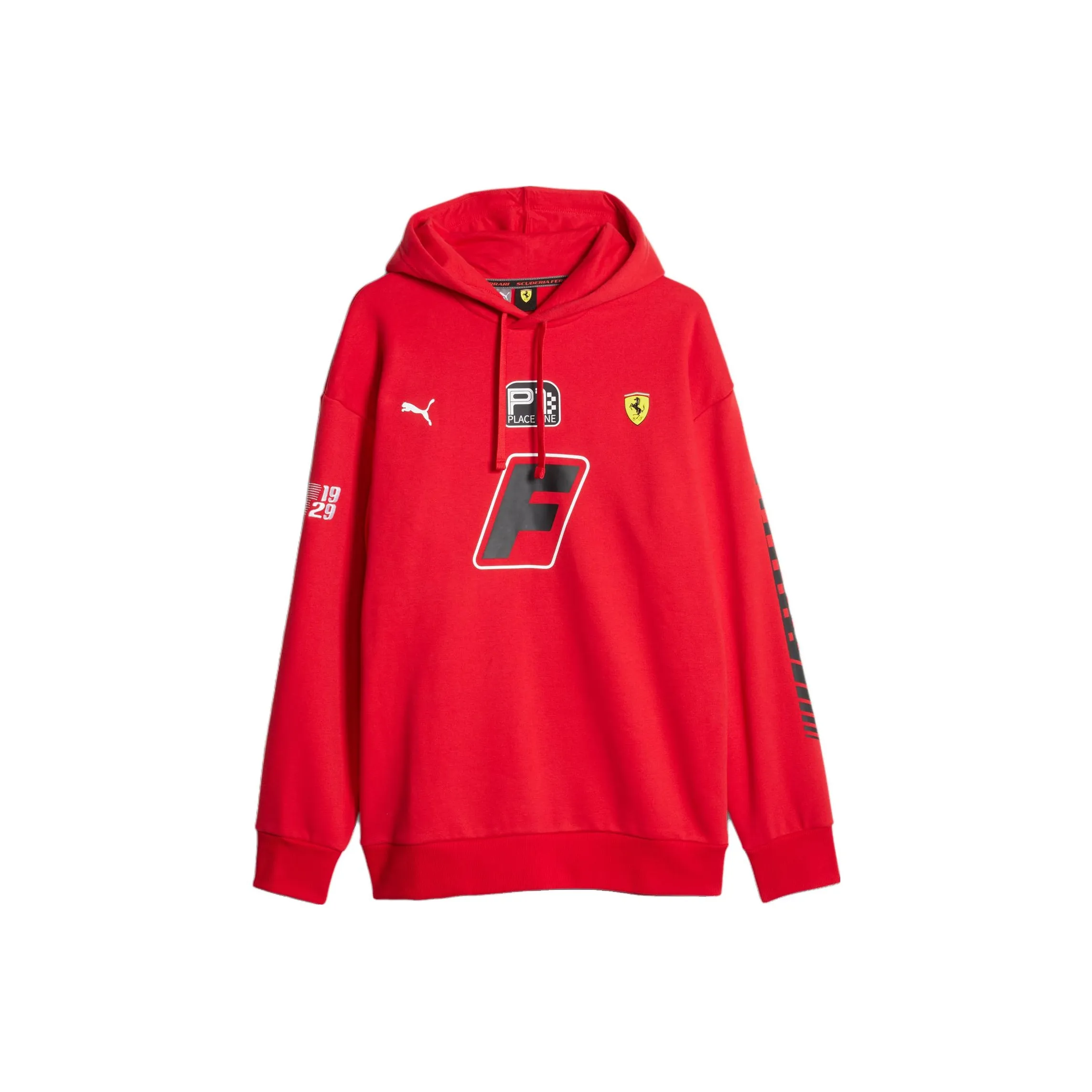PUMA Scuderia Ferrari Red Men's Sweatshirts PUMA Scuderia Ferrari Красные Мужские Толстовки