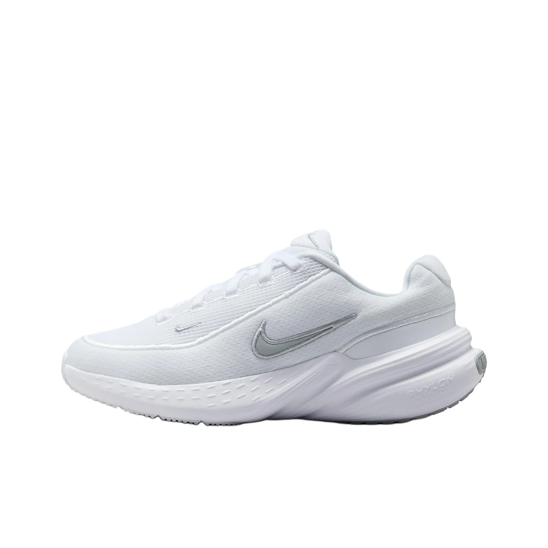 Nike Uplift SC Slip-resistant и дышащий низкий топ детские беговые кроссовки белый волчий серый