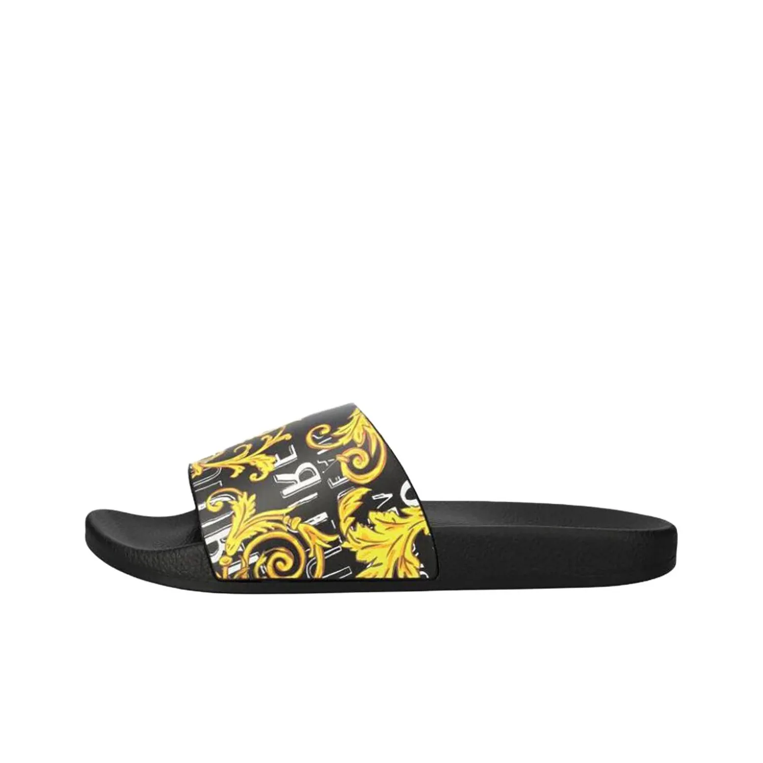 RBRSL RUBBER SOUL panelled low-top sneakers Slip Resistant Slide Slippers Men's Black