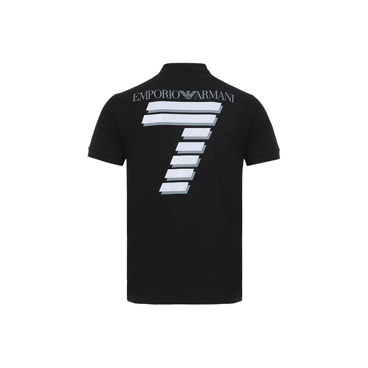 EMPORIO ARMANI EA7 Поло Мужское Черное