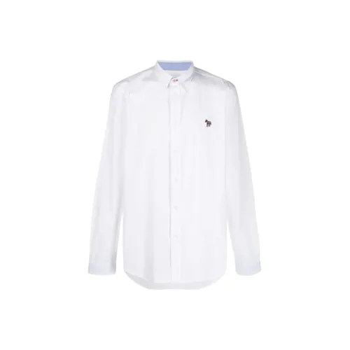 PS By Paul Smith Белые Мужские Рубашки