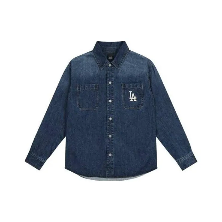 MLB Синие Унисекс Рубашки