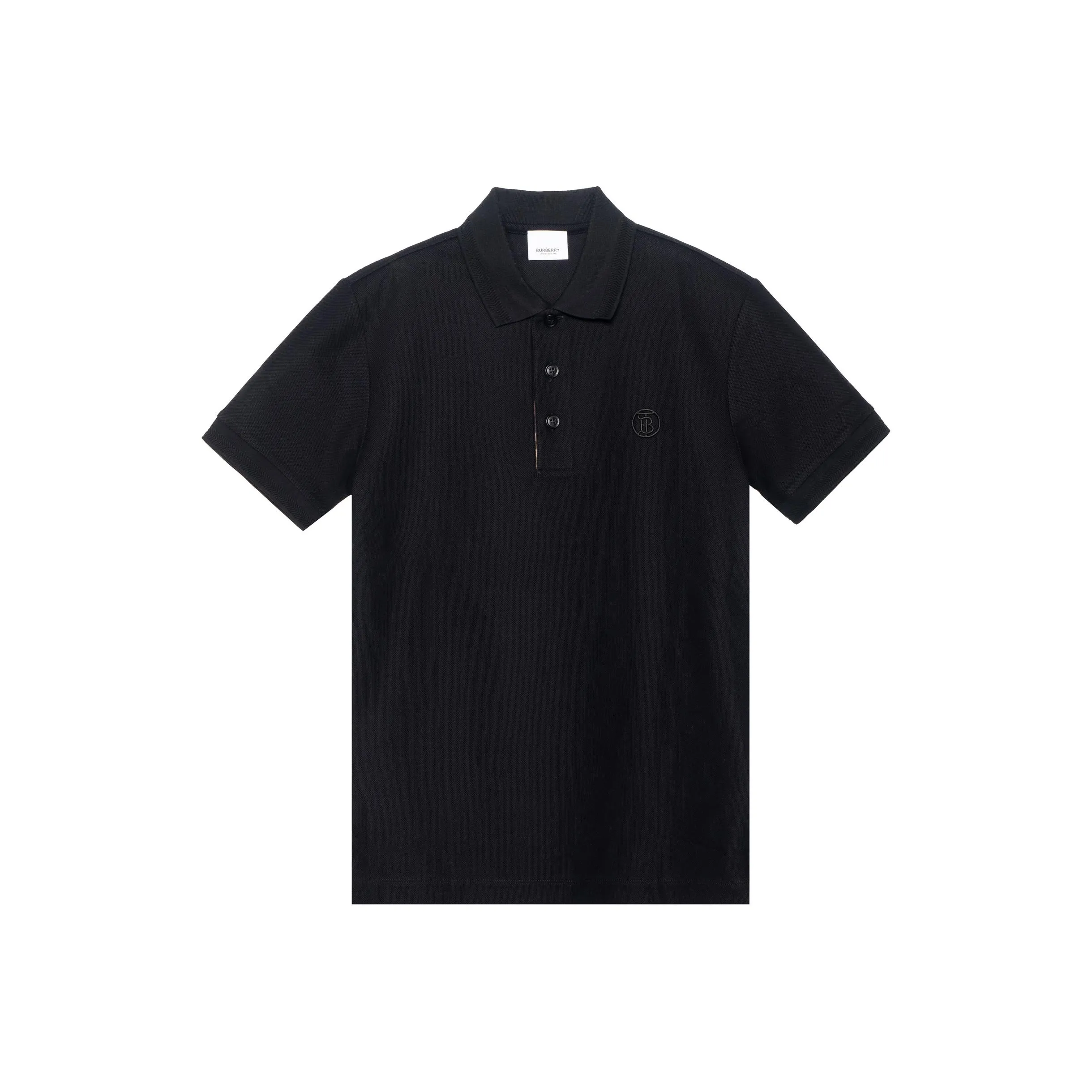 Burberry SS22 Поло Мужское Черное