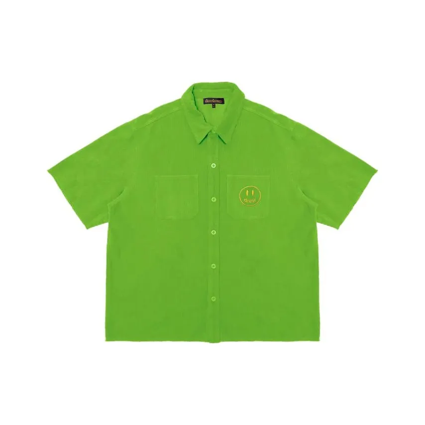 Drew House Smiley Collection Shirts Unisex Lime Green