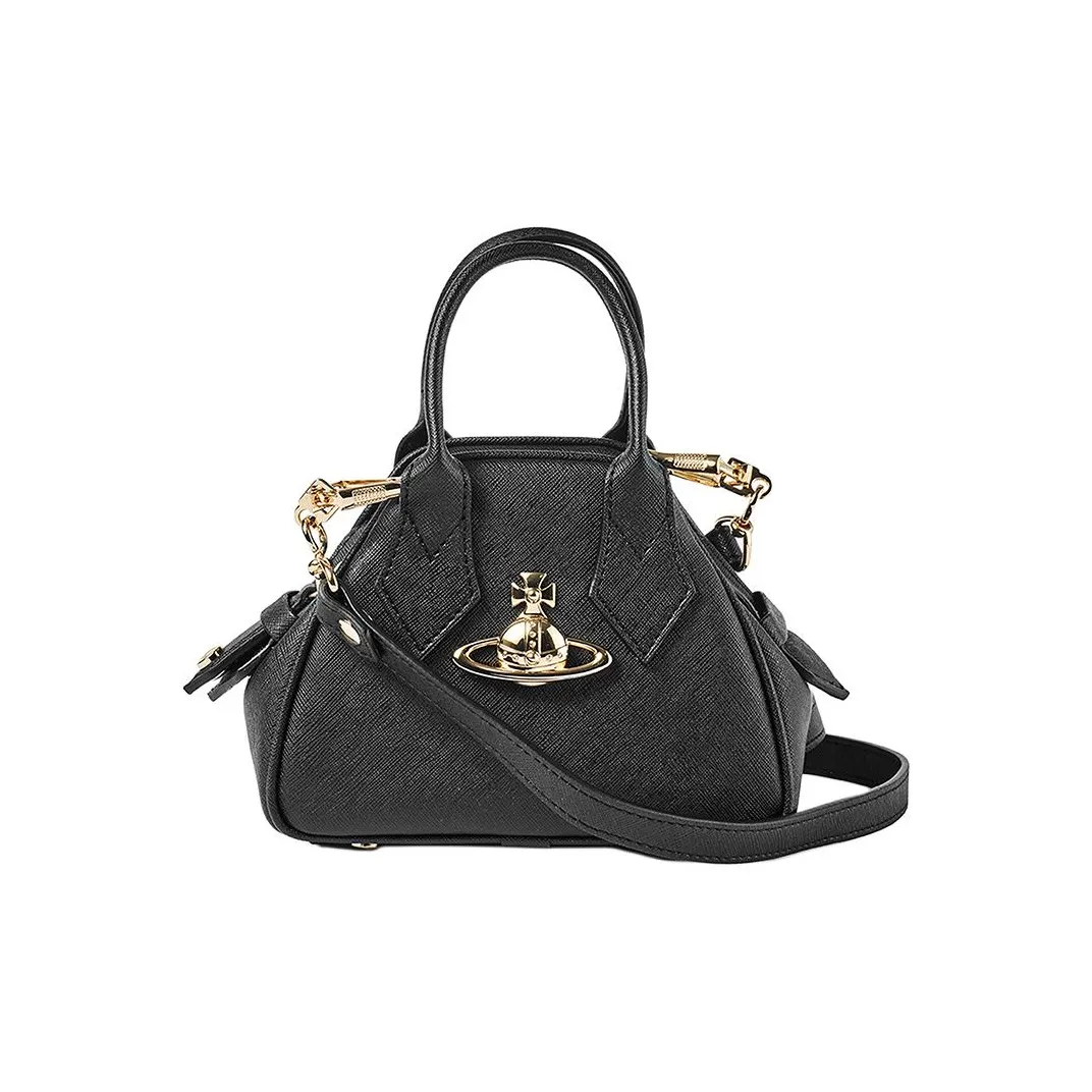 Vivienne Westwood Полиуретан Сумка через плечо Сумка Маленькая Женская Черная