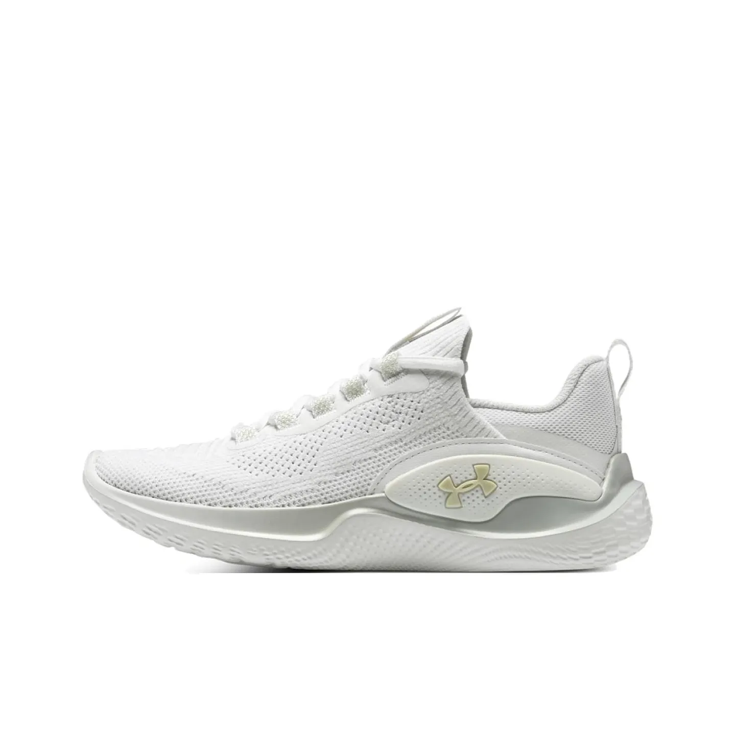 Under Armour Flow Dynamic 'White Metallic Gold' Women's