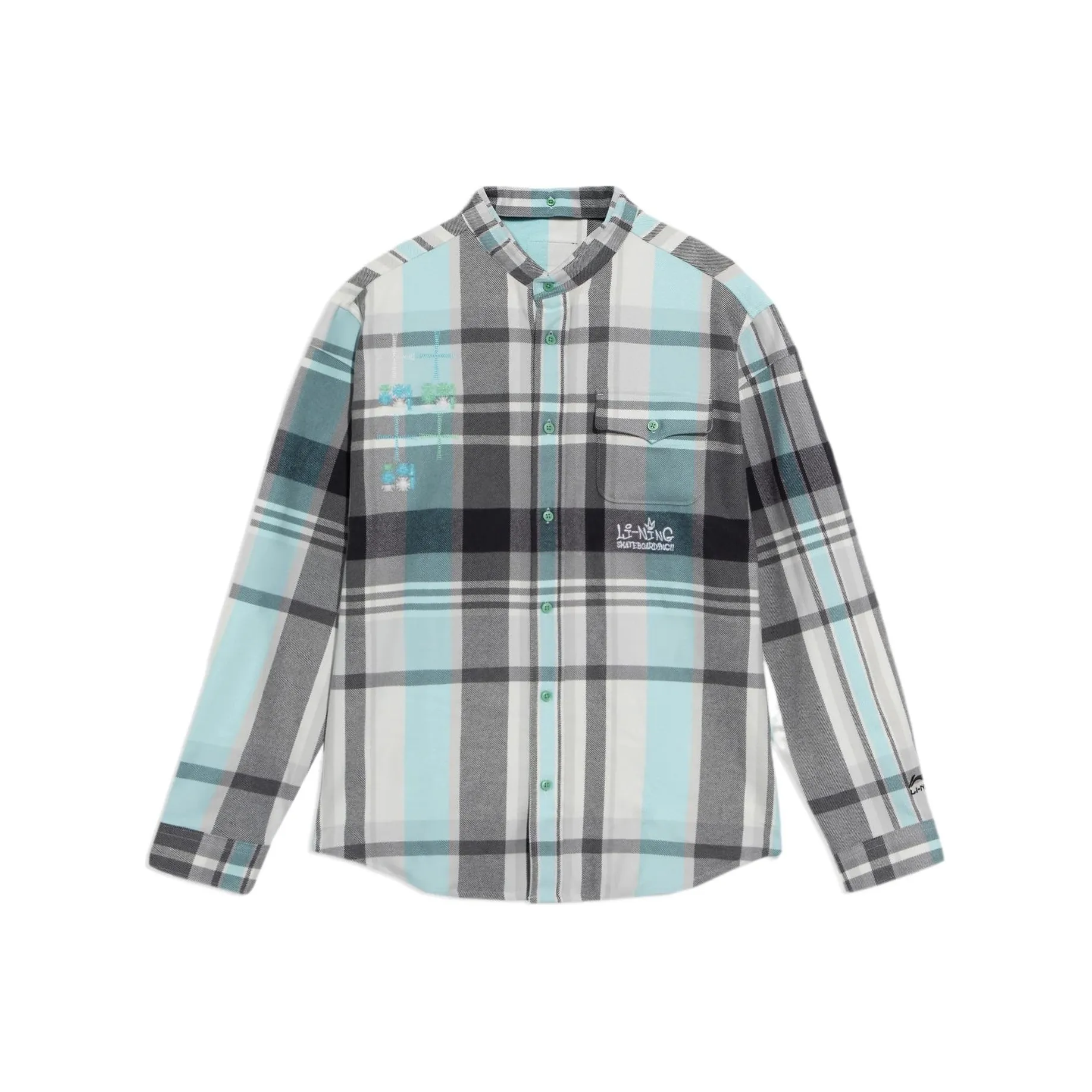 LiNing Skateboard Shirt Men's Spruce Green