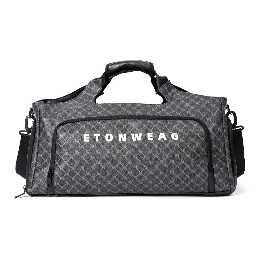 VIHUS ПУ (полиуретан) Спортивный зал Сумка Большая Унисекс Черный хаки