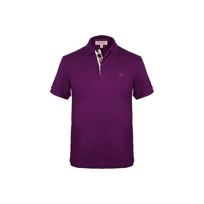 Burberry SS21 Polo Shirt Men's Purple