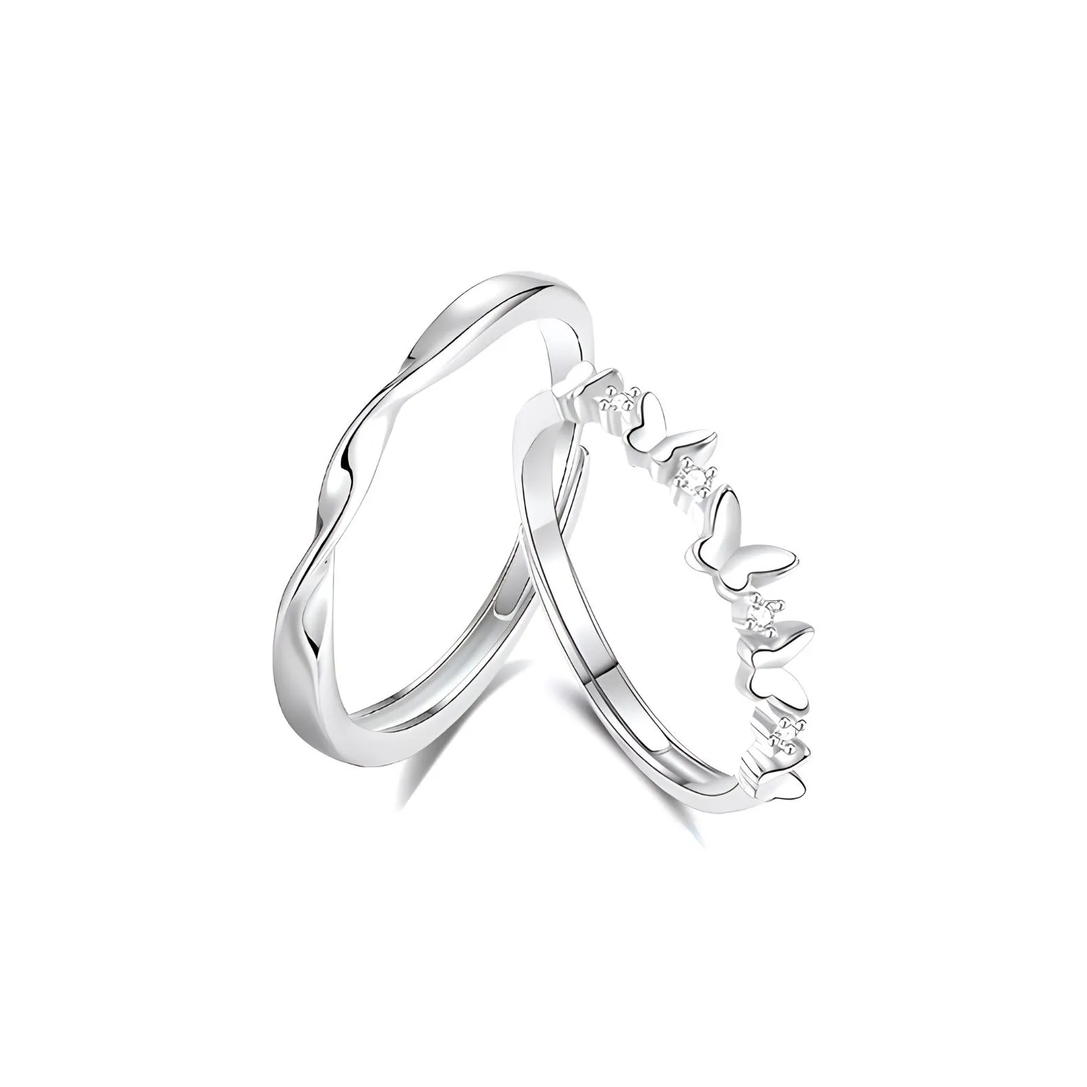 Zocai Colored Gemstone Rings Unisex