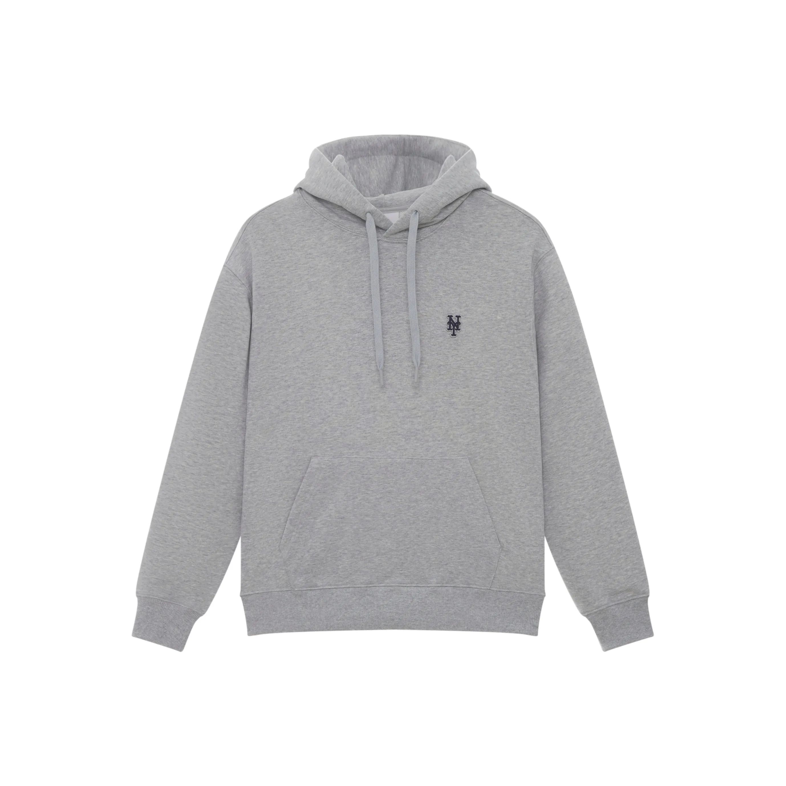 MLB Basic Collection New York Mets 24FW Pullover Early Autumn Hoodie Unisex Heather Gray