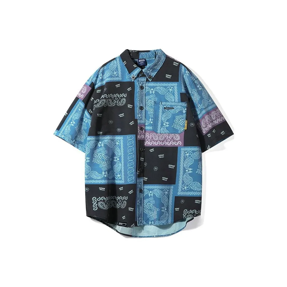 OUTDOOR PRODUCTS Рубашка Мужская Темно-синяя