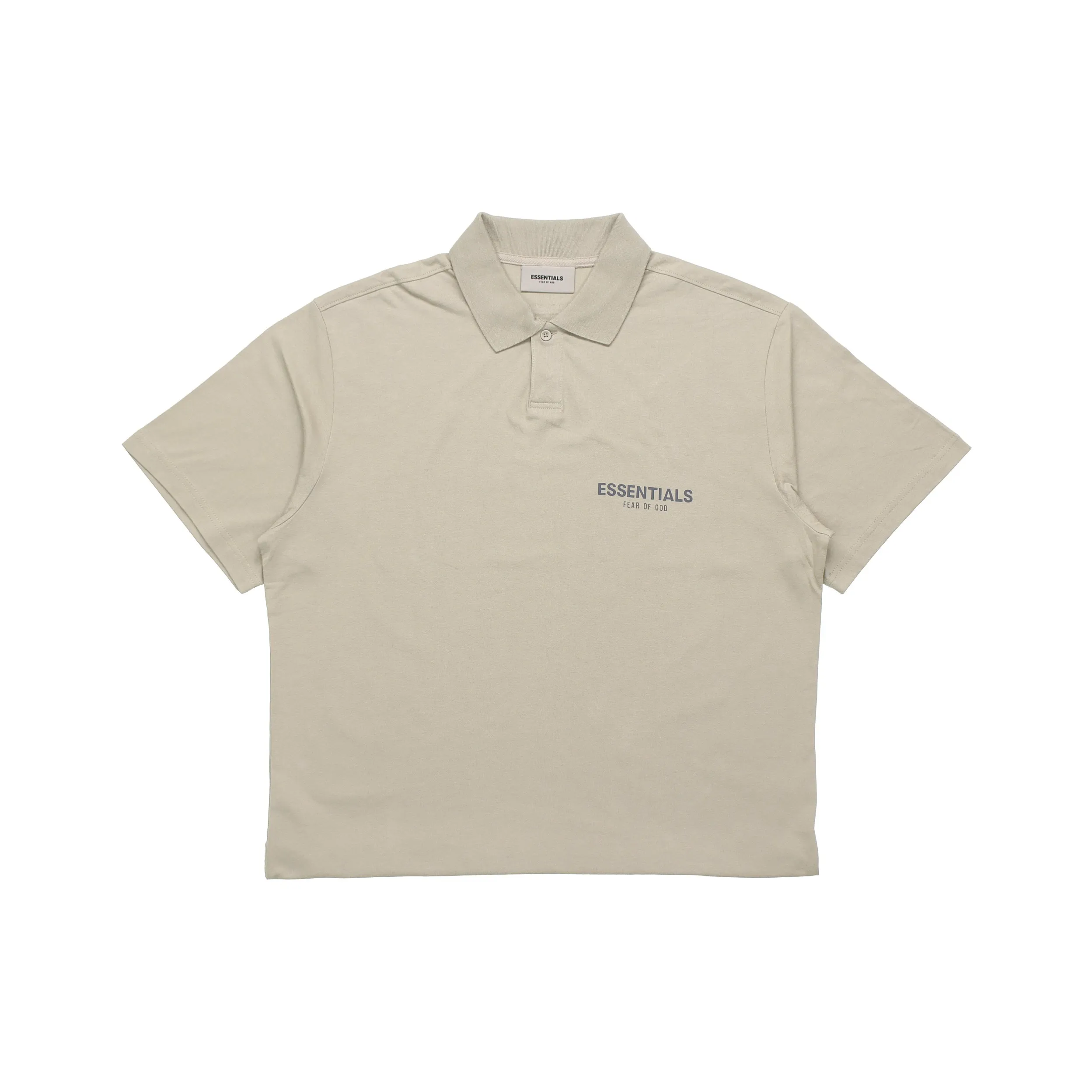 Fear Of God Essentials FW20 Polo Shirt Unisex Olive Green