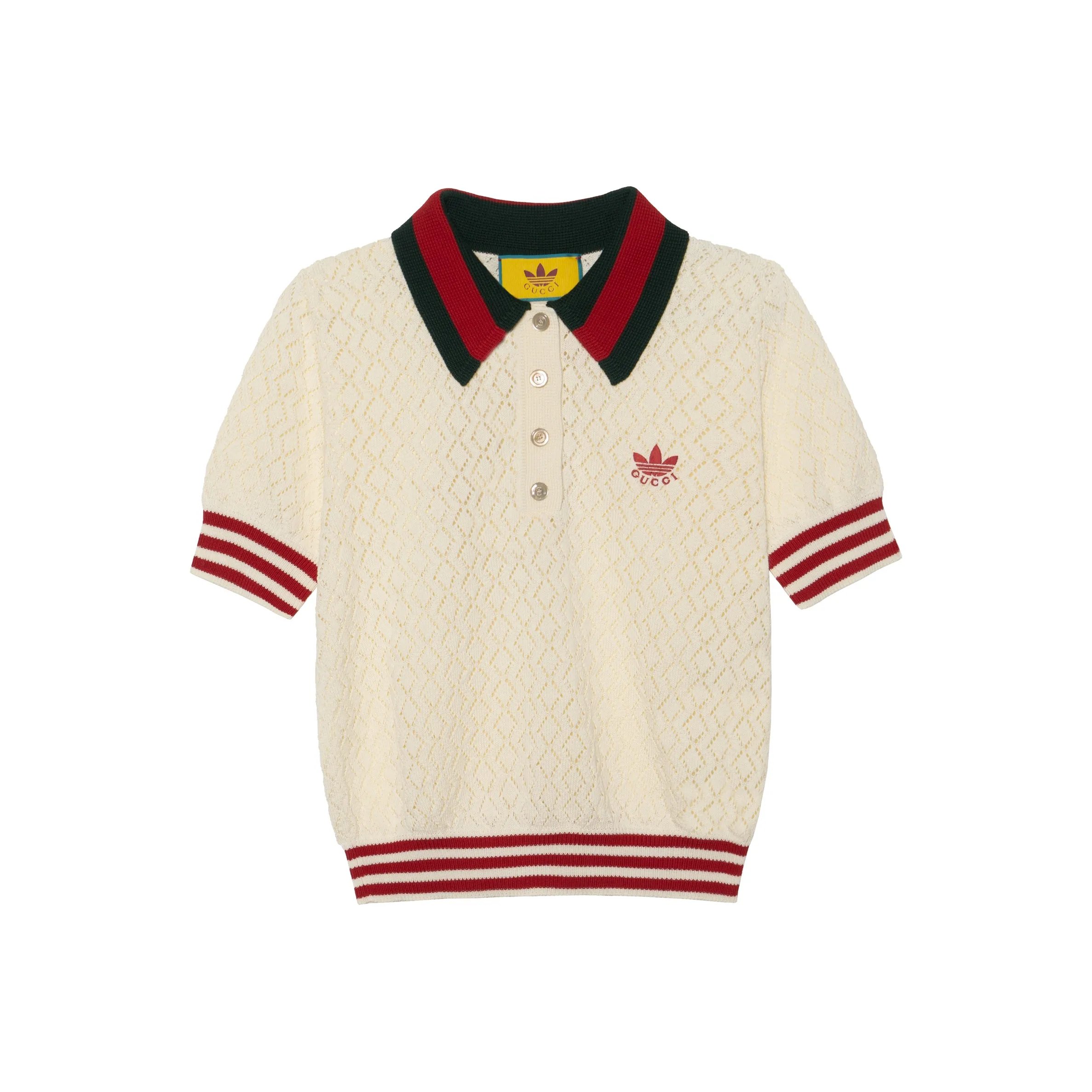 GUCCI X Adidas Cotton Polo