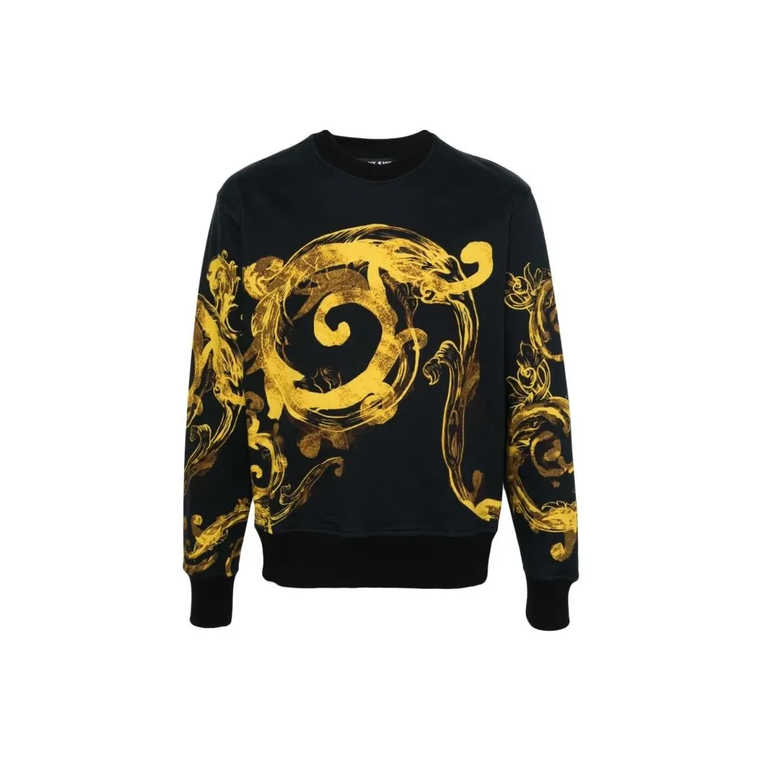 VERSACE JEANS Sweatshirts Men Black