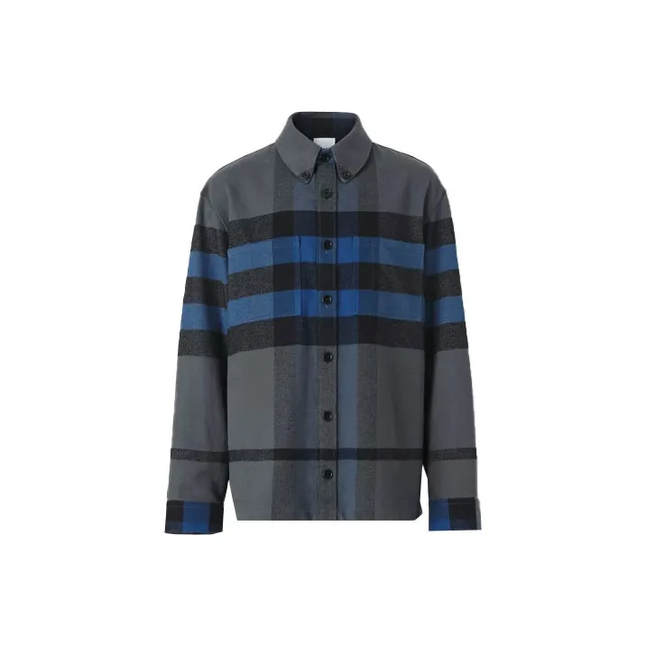 Burberry Vintage Check Flannel Button Down Shirt