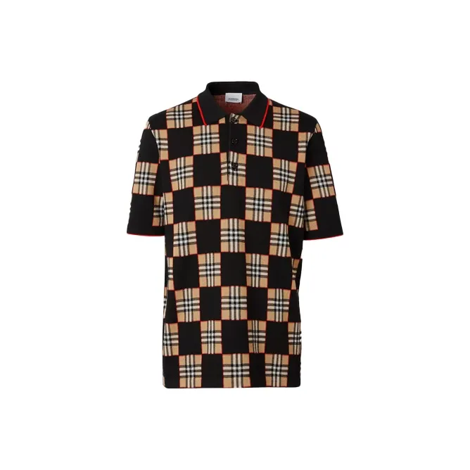 Burberry Polo Shirt Men's Archive Beige