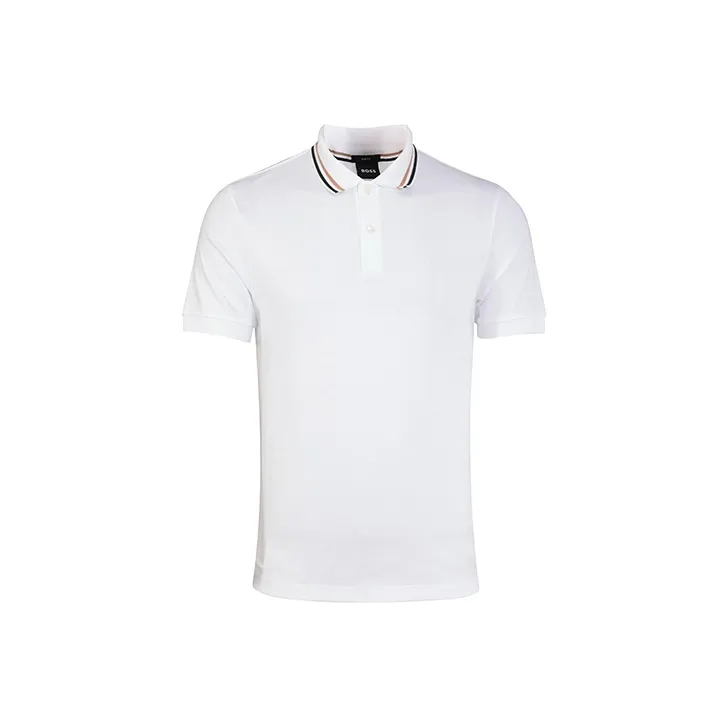 Hugo Boss Белая Мужская Поло