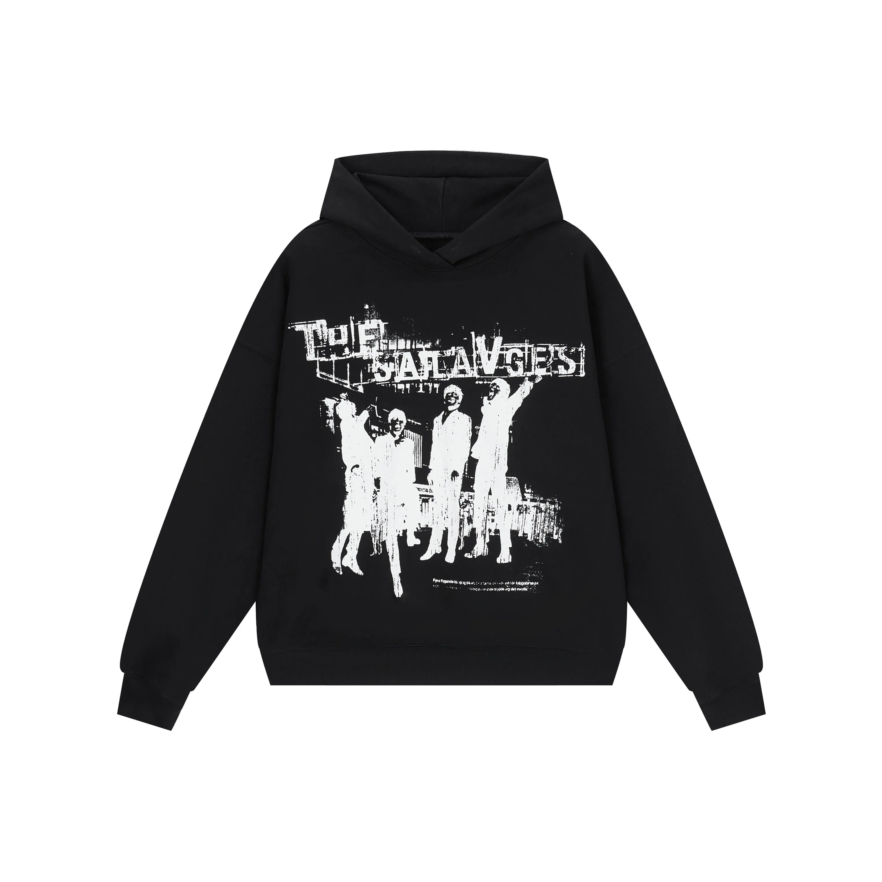 THE SALVAGES FASHION CLUB Толстовка Унисекс Черный