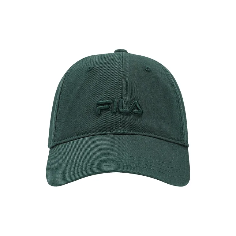 FILA Лайфстайл Хлопок Кепки Унисекс Темный Лесной Зеленый