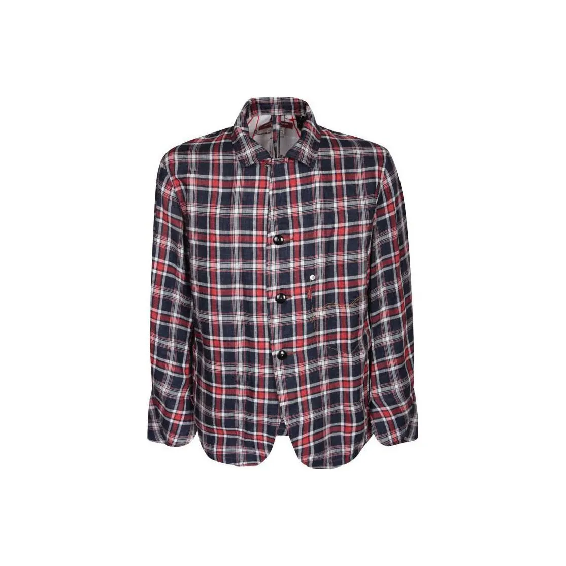 JUNYA WATANABE X Jean Michel Basquiat Checked Jacket