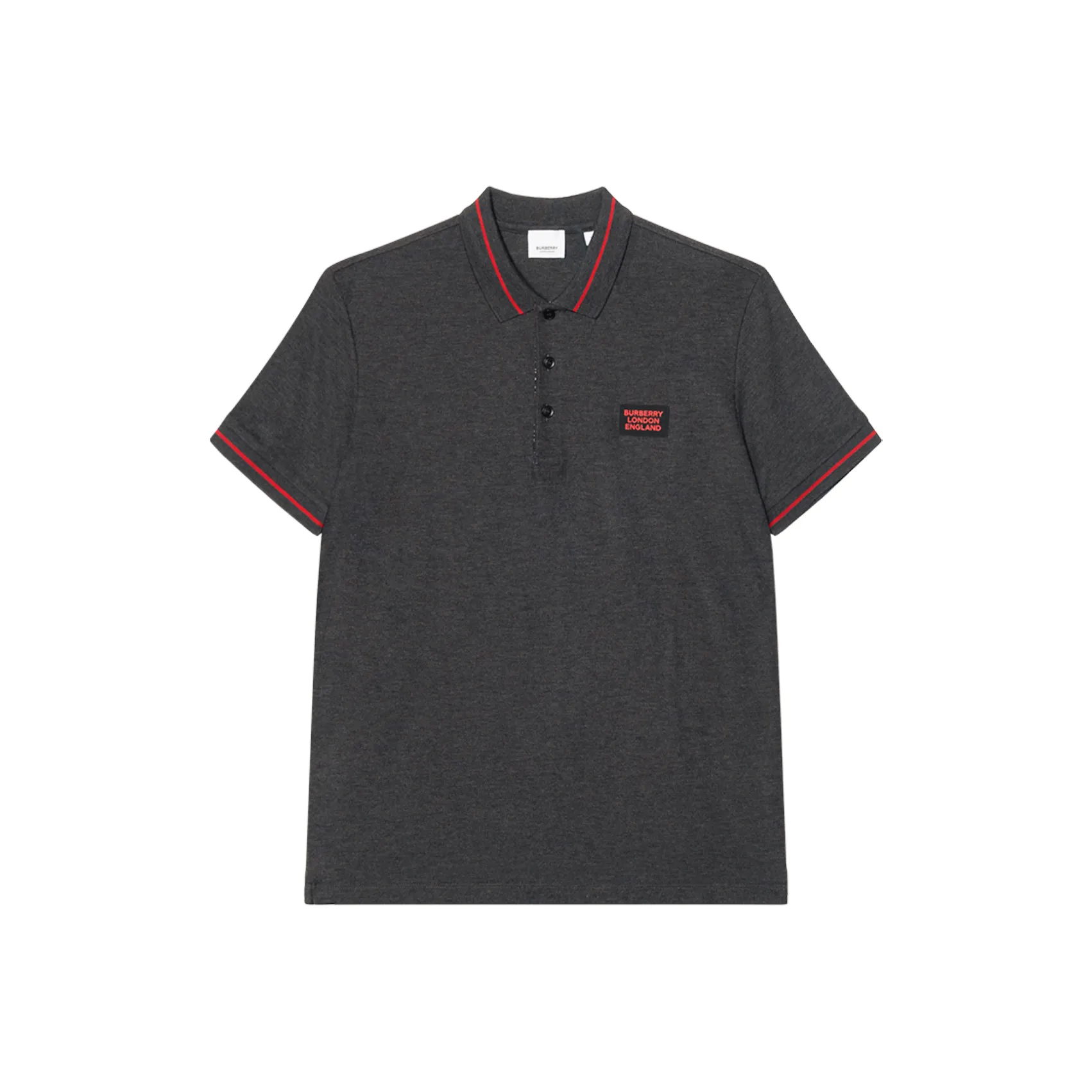 Frescobol Carioca cotton-linen polo shirt Schwarz