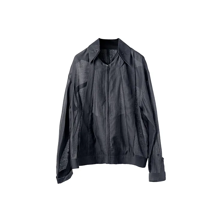 HUANXIANGZHE Куртки Пальто Унисекс Черный