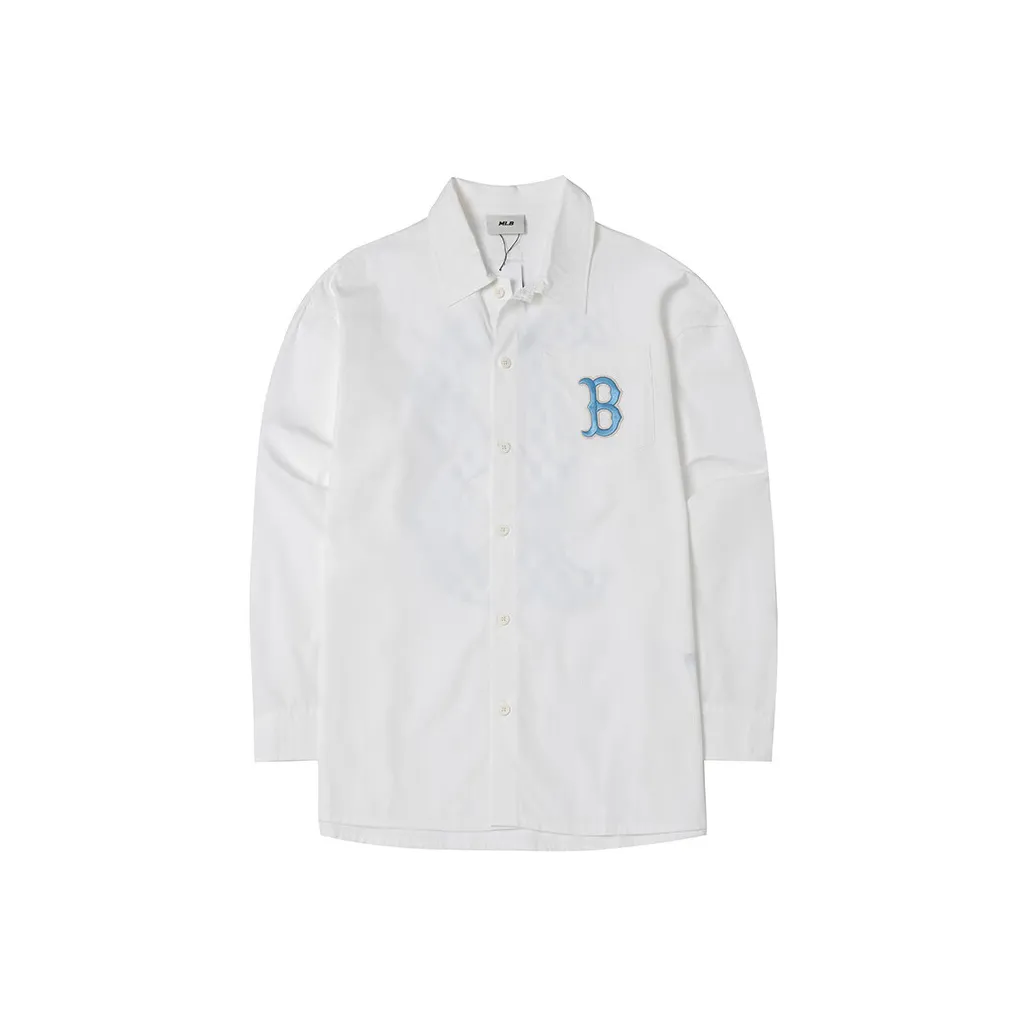 MLB Сливочный Унисекс Рубашки