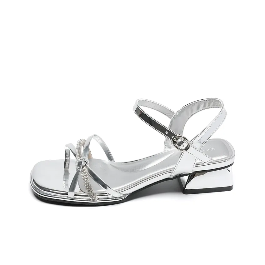 ZHR Sparkling Rhinestone Collection One Ремень Сандалии 3,5CM Женские